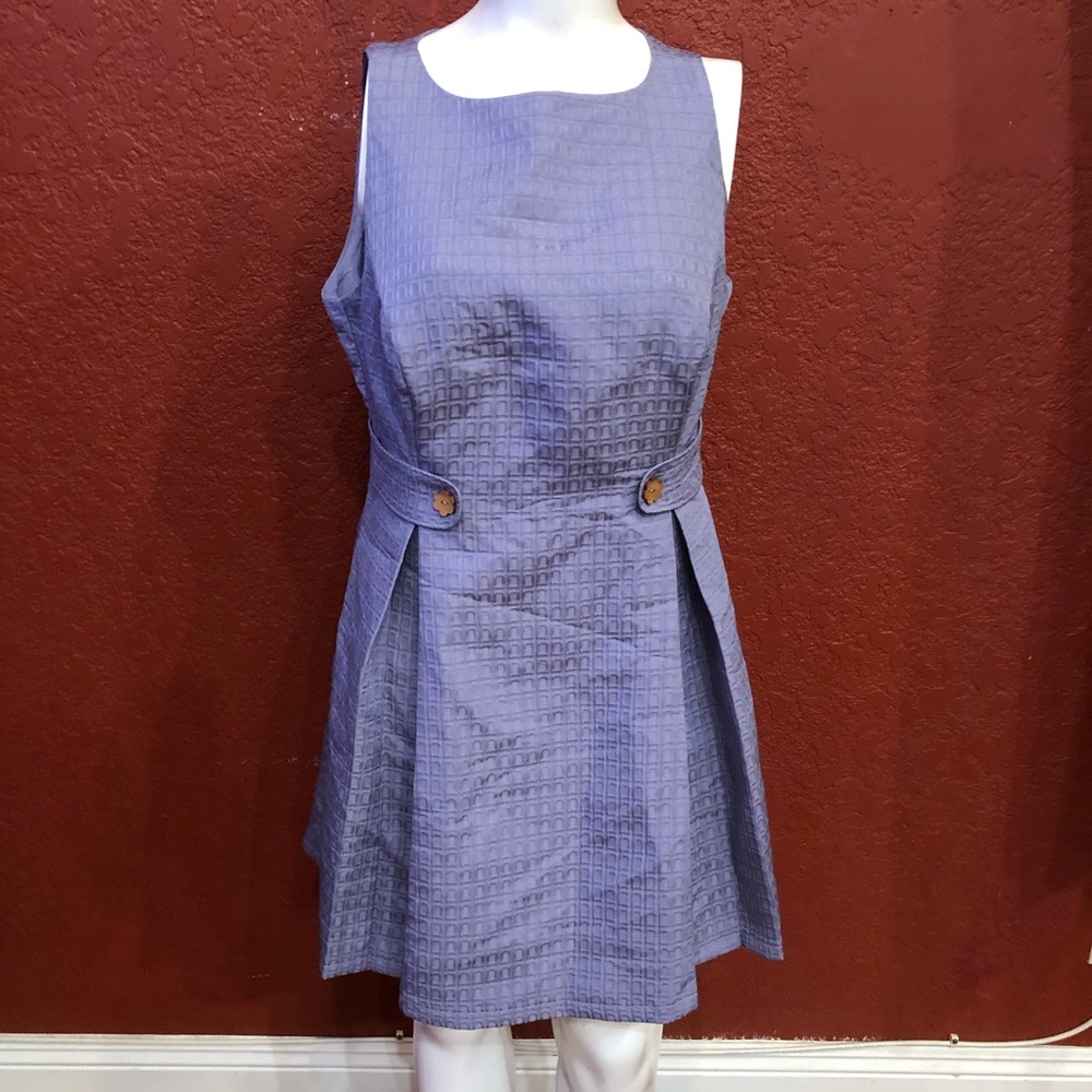 ModCloth Fit & Flare Dress Purple Size 2X